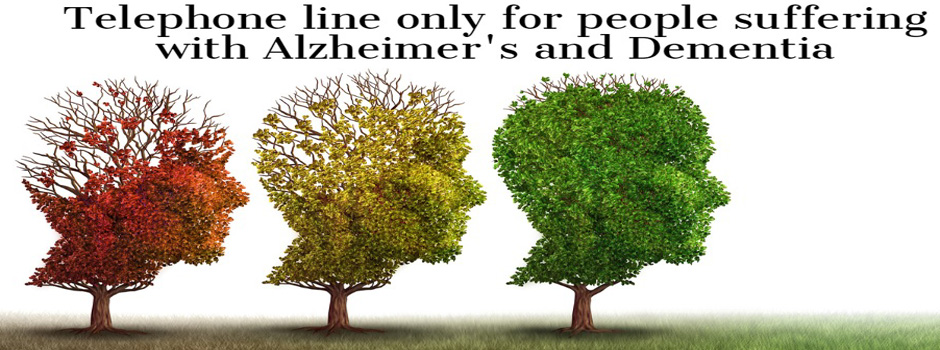 Telephone lines for people with Alzheimer's and Dementia